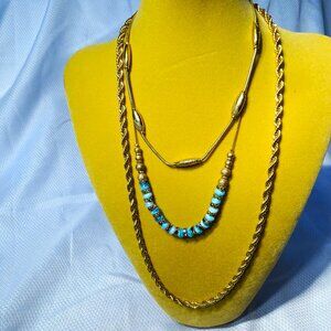 Lot of three Beautiful Necklaces